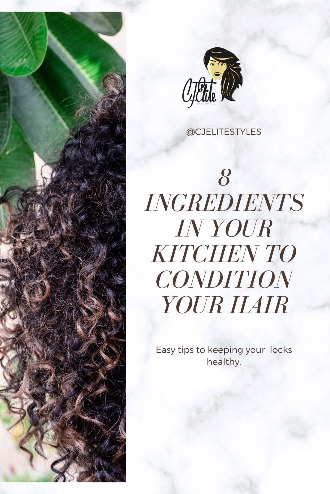 Unlock the Power of Your Kitchen: 8 Ingredients for Gorgeous, Healthy Hair